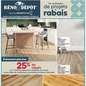 Image de la Promotion Circulaire Réno-Dépôt à Gatineau