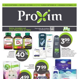 Image de la Promotion Circulaire Proxim à Longueuil
