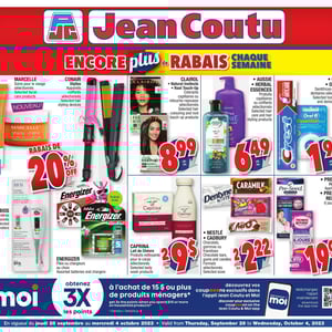 Image de la Promotion Circulaire Jean Coutu - Encore Plus de Rabais à Longueuil