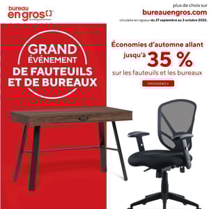 Image de la Promotion Circulaire Bureau en Gros à Gatineau