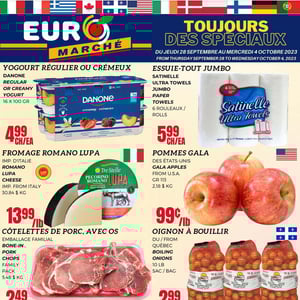 Image de la Promotion Circulaire Euromarché à Laval