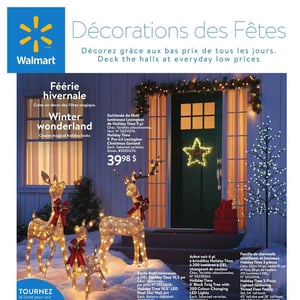 Image de la Promotion Circulaire Walmart - Décorations des Fêtes