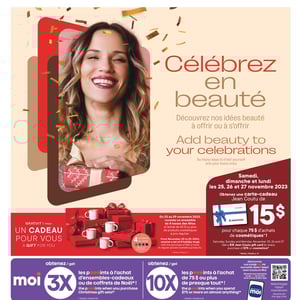 Image de la Promotion Circulaire Jean Coutu - Célébrez en Beauté