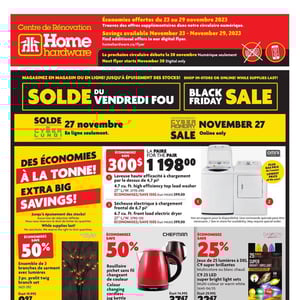 Image de la Promotion Circulaire Home Hardware - Centre de Rénovation - Solde du Vendredi Fou