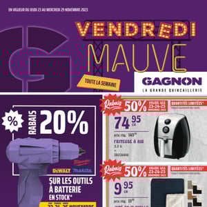 Image de la Promotion Circulaire GAGNON - La Grande Quincaillerie
