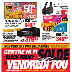 Image de la Promotion Circulaire Centre HI-FI - Solde du Vendredi Fou