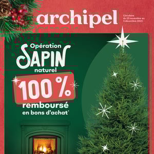 Image de la Promotion Circulaire Archipel - Opération Sapin Naturel