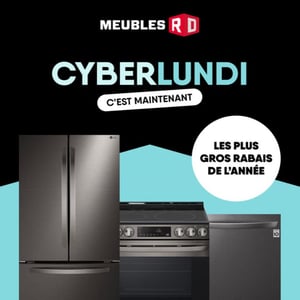 Image de la Promotion Circulaire Meubles RD - Électroménagers - Cyber Lundi