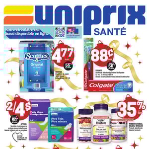 Image de la Promotion Circulaire Uniprix - Santé à Sherbrooke