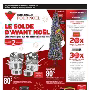 Image de la Promotion Circulaire Canadian Tire à Sherbrooke