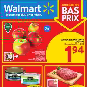Image de la Promotion Circulaire Walmart à Sherbrooke