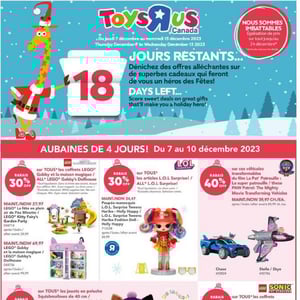 Image de la Promotion Circulaire Toys 