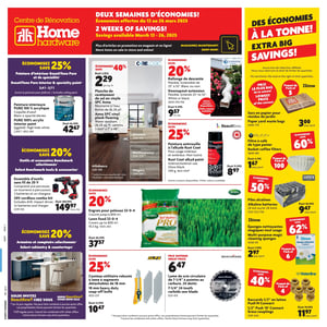 Image de la Promotion Circulaire Home Hardware - Centre de Rénovation à Weedon
