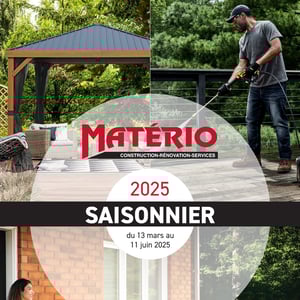 Image de la Promotion Circulaire Matério - Saisonnier 2025