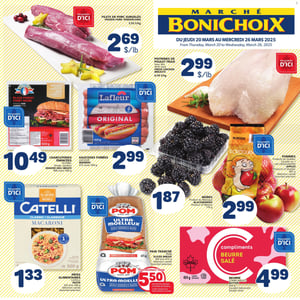 Image de la Promotion Circulaire Marché Bonichoix à Saint-Ludger