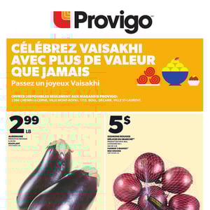 Image de la Promotion Circulaire Provigo - Célébrez Vaisakhi à Windsor
