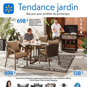 Image de la Promotion Circulaire Walmart - Tendance Jardin à Saint-Bruno-de-Montarville
