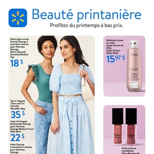 Image de la Promotion Circulaire Walmart - Beauté Printanière à Saint-Bruno-de-Montarville
