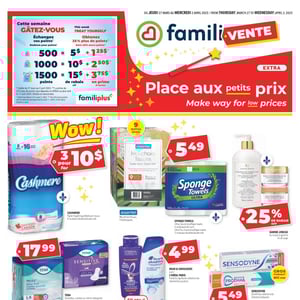 Image de la Promotion Circulaire Familiprix - Extra à Saint-Bruno-de-Montarville