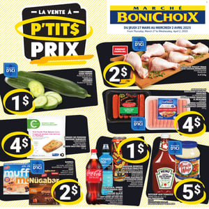Image de la Promotion Circulaire Marché Bonichoix à Saint-Ludger