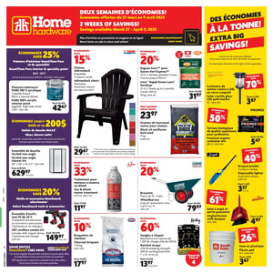 Image de la Promotion Circulaire Home Hardware à Weedon