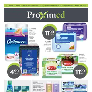 Image de la Promotion Circulaire Proxim à Saint-Bruno-de-Montarville