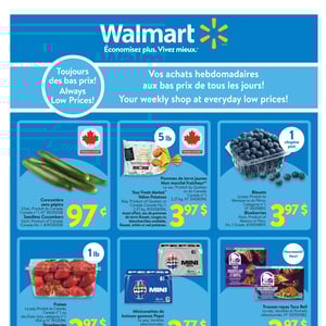 Image de la Promotion Circulaire Walmart à Saint-Bruno-de-Montarville