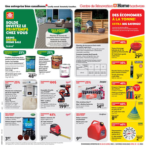 Image de la Promotion Circulaire Home Hardware - Centre de Rénovation à Farnham