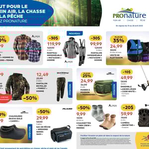 Image de la Promotion Circulaire Pronature à Amqui