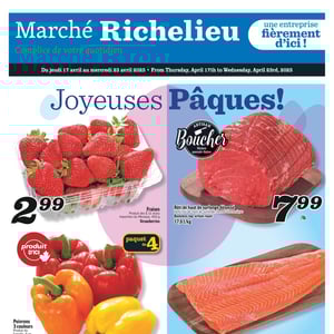 Image de la Promotion Circulaire Marché Richelieu à Sainte-Luce