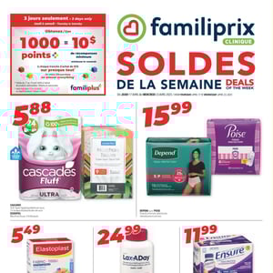 Image de la Promotion Circulaire Familiprix - Clinique à Farnham
