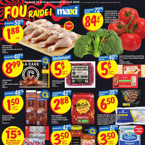 Image de la Promotion Circulaire Maxi à Louiseville