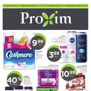 Image de la Promotion Circulaire Proxim à Plessisville