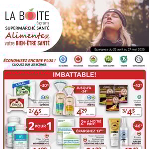 Image de la Promotion Circulaire La Boite à Grains