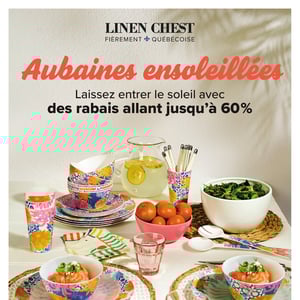 Image de la Promotion Circulaire Linen Chest - Aubaines Ensoleillées à Trois-Rivières