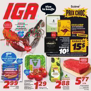 Image de la Promotion Circulaire IGA à Louiseville
