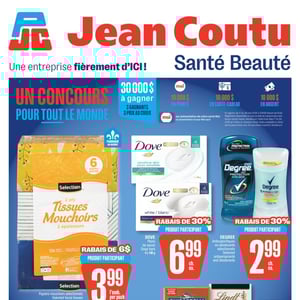 Image de la Promotion Circulaire Jean Coutu - Santé Beauté à Louiseville