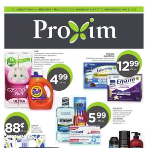 Image de la Promotion Circulaire Proxim à Plessisville