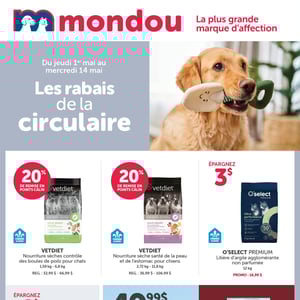 Image de la Promotion Circulaire Mondou à Mont-Royal
