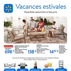 Image de la Promotion Circulaire Walmart - Vacances Estivales à Québec