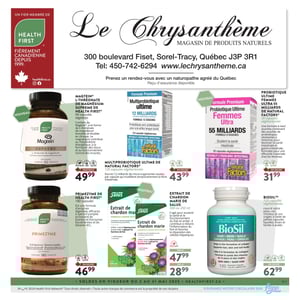 Image de la Promotion Circulaire Le Chrysanthème