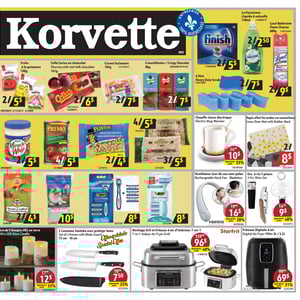 Circulaire Korvette à Québec Image de la Promotion Circulaire Korvette à Québec