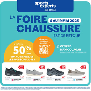 Image de la Promotion Circulaire Sports Experts à Mont-Royal