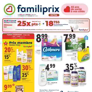 Image de la Promotion Circulaire Familiprix - Extra à Québec