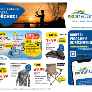 Image de la Promotion Circulaire Pronature à Québec