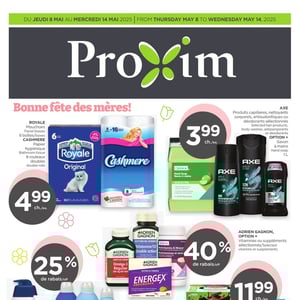 Image de la Promotion Circulaire Proxim à Québec