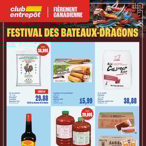 Image de la Promotion Circulaire Club Entrepôt - Festival des Bateaux-dragons à Trois-Rivières