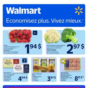 Image de la Promotion Circulaire Walmart à Québec