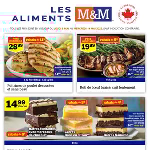 Image de la Promotion Circulaire Les Aliments M&M à Québec