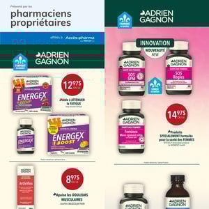Image de la Promotion Circulaire Accès Pharma à Trois-Rivières